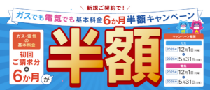 東邦ガスの電気