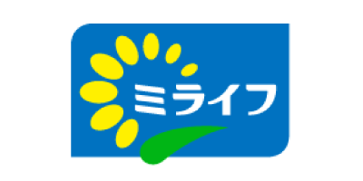 ミライフでんきのロゴ