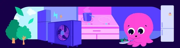 オール電化オクトパス